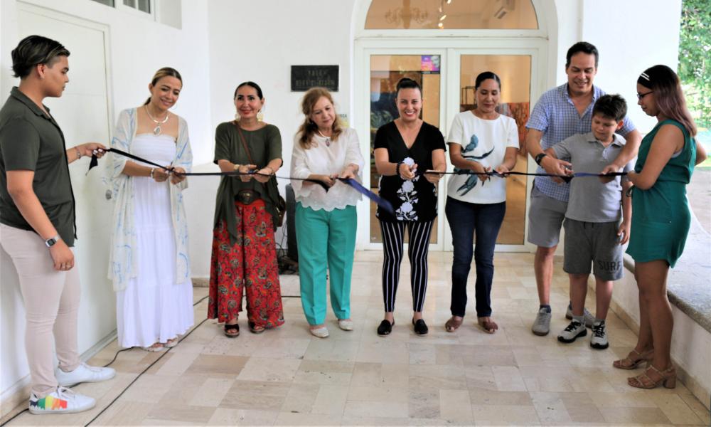Abren exposición “Vive El Arrecife” en la Biblioteca Los Mangos Centro Cultural