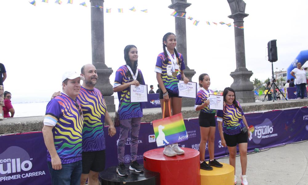 Exitosa 1ª Edición de la Carrera Corre con Orgullo en Puerto Vallarta
