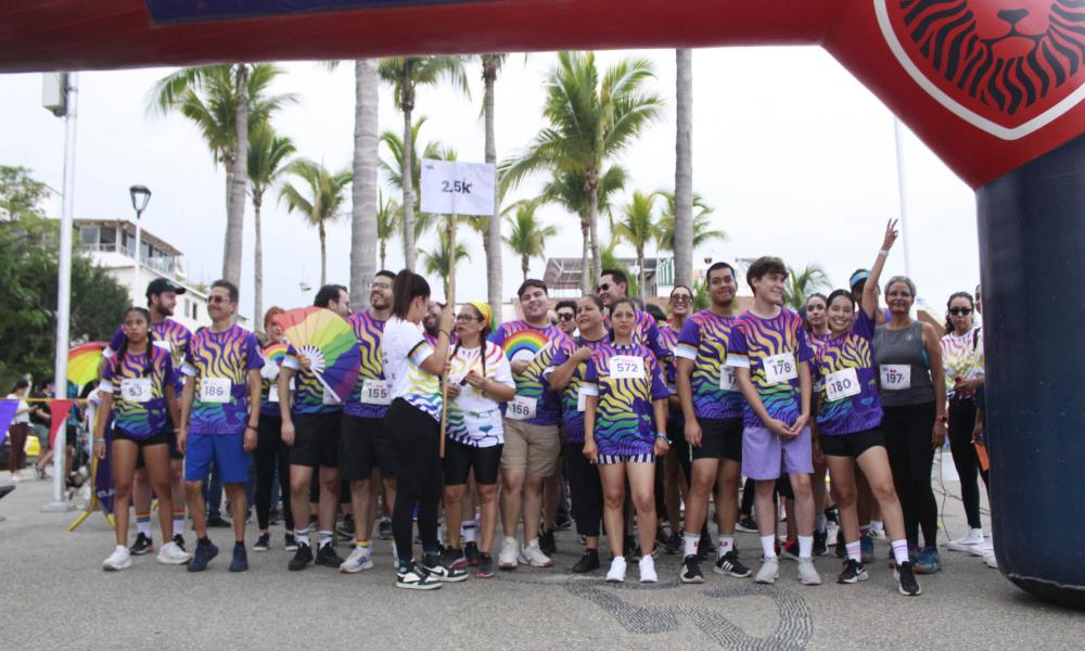 Exitosa 1ª Edición de la Carrera Corre con Orgullo en Puerto Vallarta