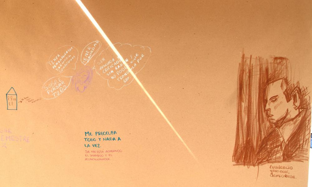 Excelente participación de estudiantes de #CUCosta en el “Mural Colectivo”