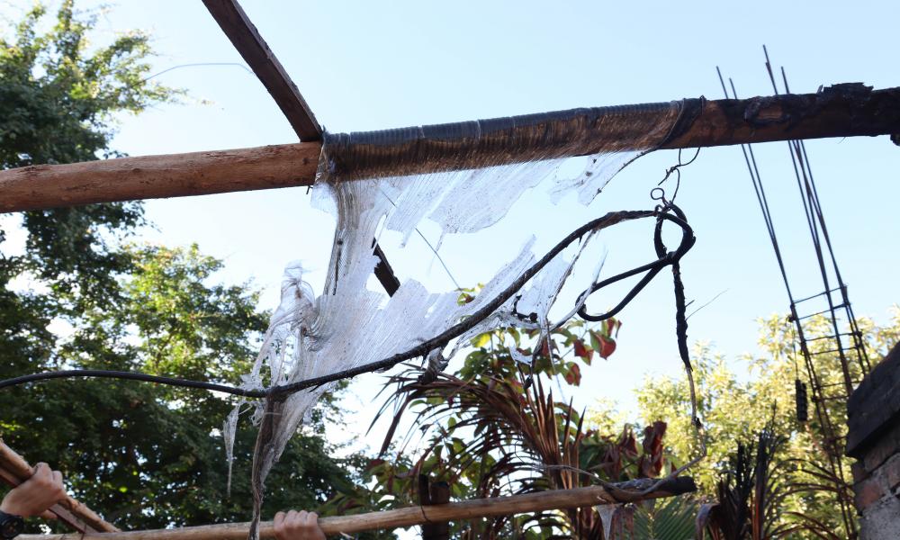 Universitarios construyen “Casa Castillo” tras incendio de vivienda en Col. Cristóbal Colón