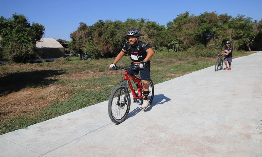 Rugen 130 universitarios en el Primer Duatlón realizado en CUCosta