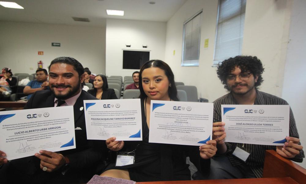 Se realiza el Concurso Intramuros de Litigación Oral en CUCosta