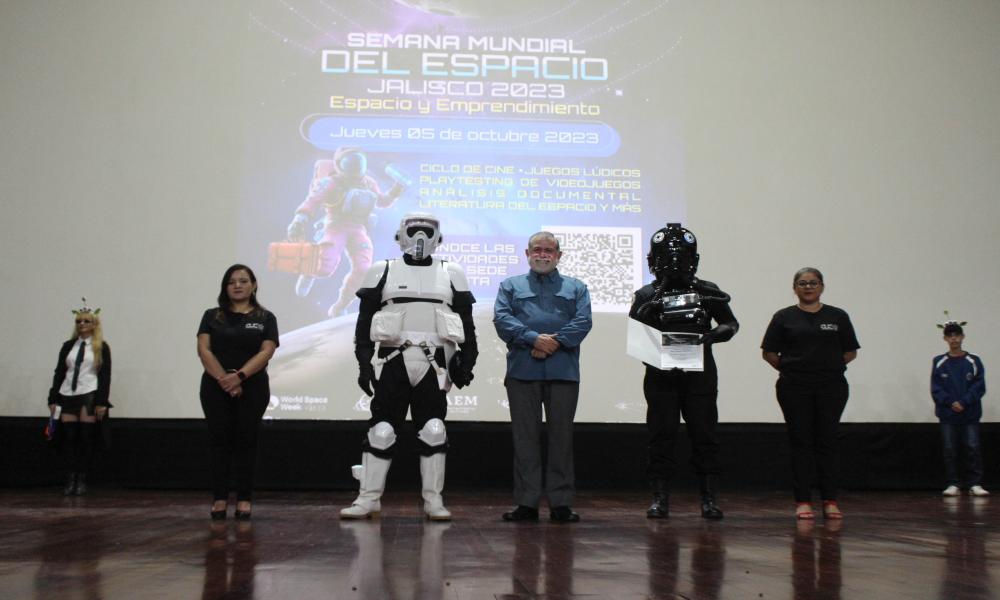 Comunidad CUCosta celebró “Semana Mundial del Espacio 2023”
