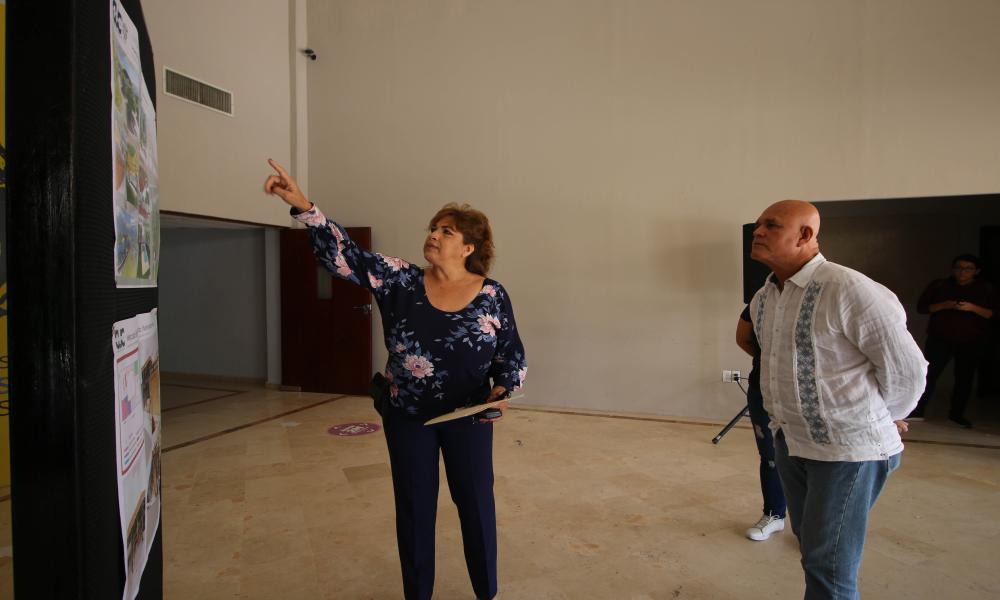 Agradecen autoridades de Las Juntas proyectos arquitectónicos realizados en CUCosta