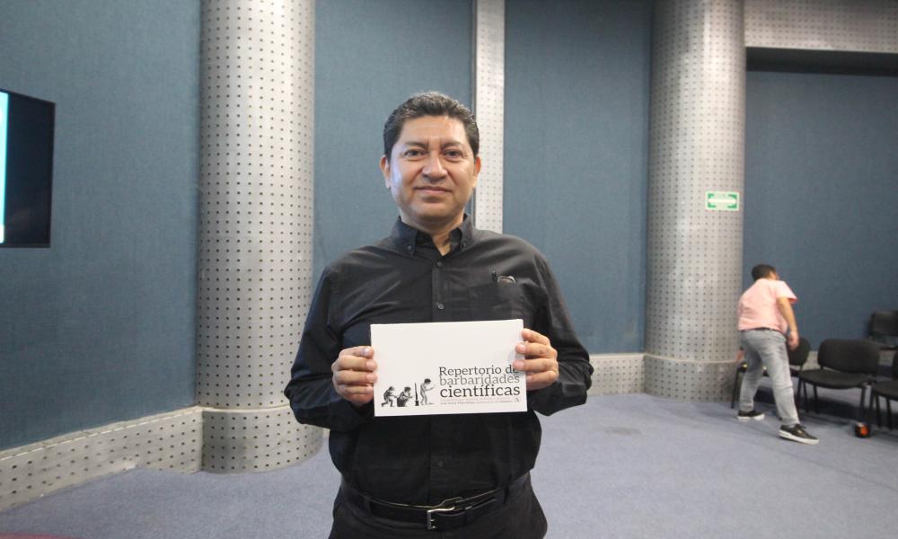 Presentan Libro “Repertorio de Barbaridades Científicas”, del Dr. Luis Javier Platas