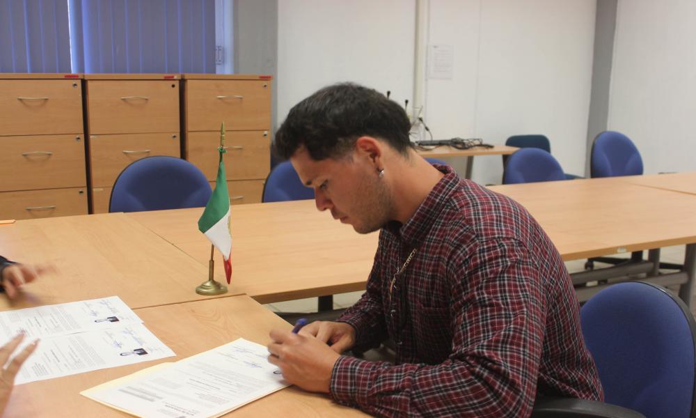 Se titula el primer egresado de Arquitectura con la nueva modalidad