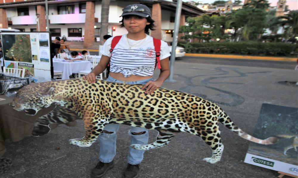 Comparten con la niñez y juventud importancia de proteger al jaguar