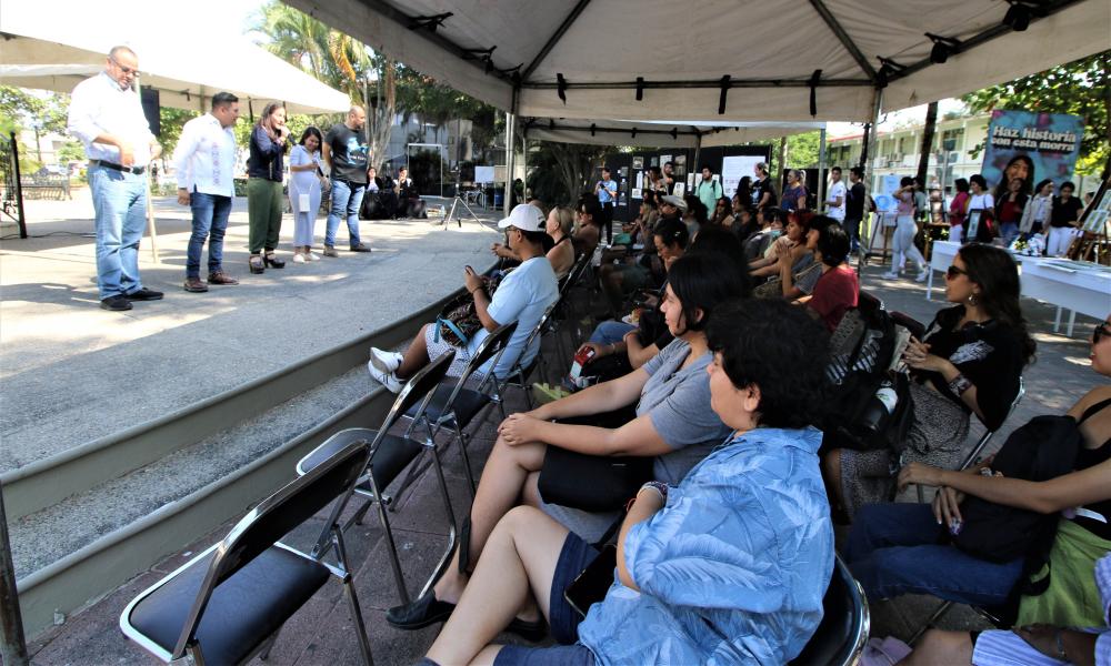 Durante la Segunda Semana de Artes exhiben más de 120 obras en CUCosta