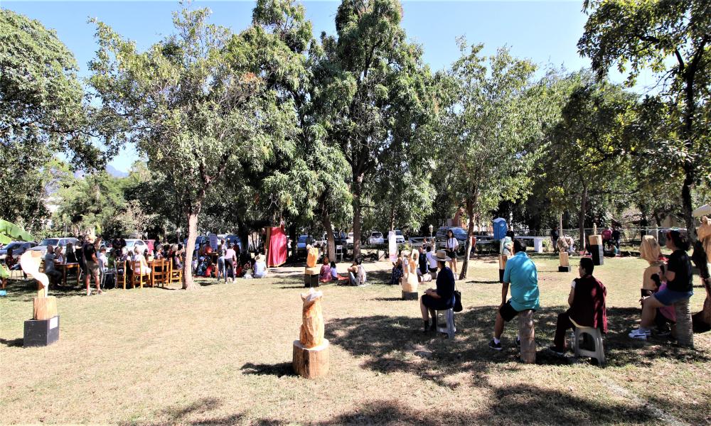 Concluye Simposio Internacional de Escultura en Madera y reconocen a alumnos del CUCosta