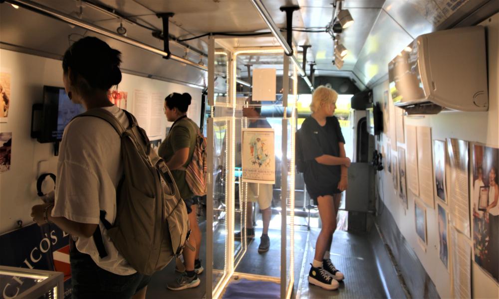 El museo móvil “Ruta Mushi” estuvo en CUCosta