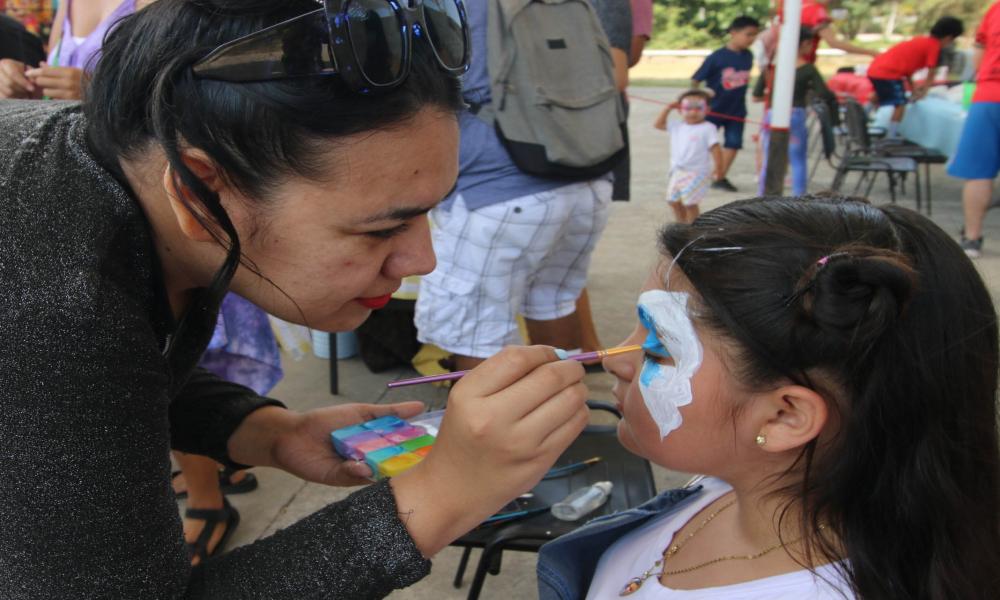 Más de 30 niños y niñas disfrutaron del festejo del día del niño en CUCosta