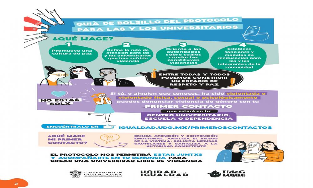 Hay capacitación constante sobre Protocolo para Prevención, Atención, Sanción y Erradicación de la Violencia de Género
