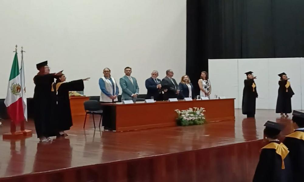 Emotivo acto académico de la XXVIII (vigésima octava) Generación de la Licenciatura en Biología “Dr. Eric Bautista Guerrero”