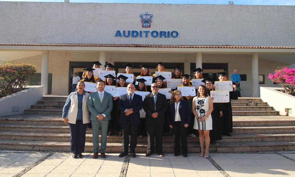 Emotivo acto académico de la XXVIII (vigésima octava) Generación de la Licenciatura en Biología “Dr. Eric Bautista Guerrero”