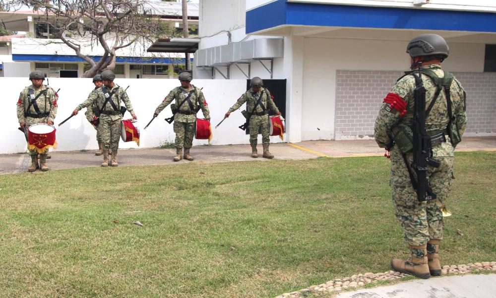 Se realiza ceremonia anticipada del Día de la Bandera en CUCosta