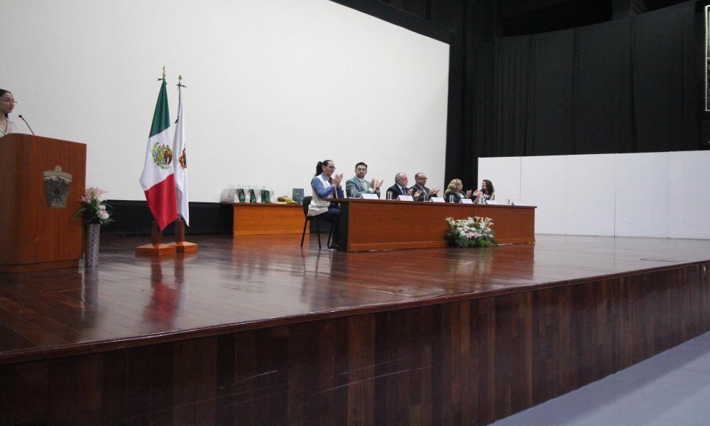 Emotivo acto académico de la XXVIII (vigésima octava) Generación de la Licenciatura en Biología “Dr. Eric Bautista Guerrero”