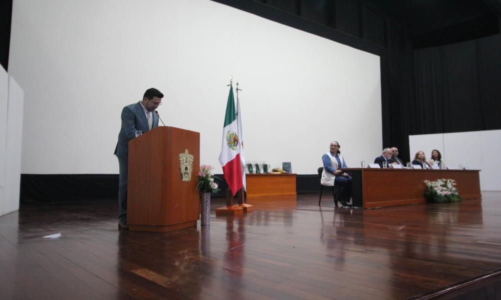 Emotivo acto académico de la XXVIII (vigésima octava) Generación de la Licenciatura en Biología “Dr. Eric Bautista Guerrero”