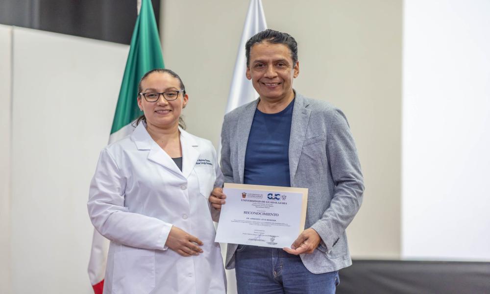 Se realiza acto académico de 4 especialidades médicas en CUCosta