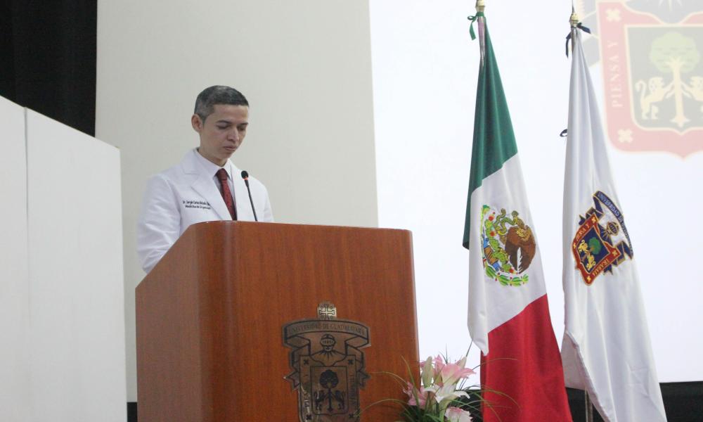 Se realiza acto académico de 4 especialidades médicas en CUCosta