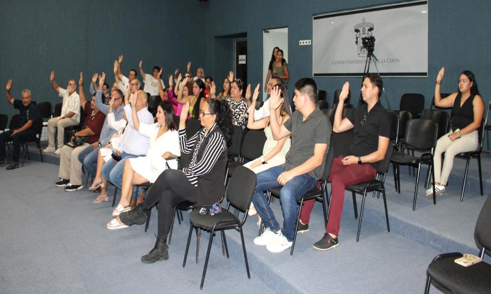 Tomaron protesta los nuevos integrantes del H. Consejo de CUCosta y aprueban la creación de la Comisión de Bienestar de la Comunidad