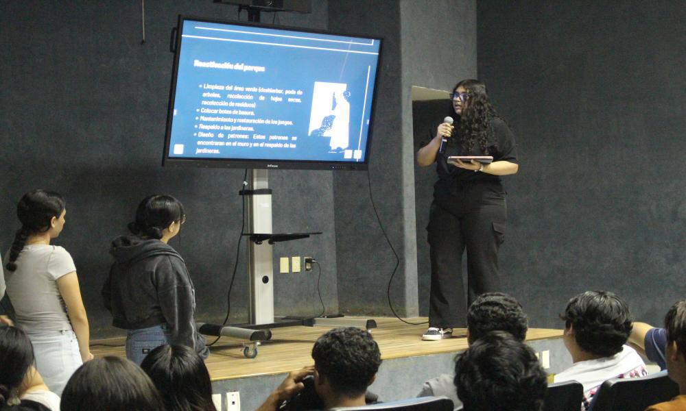 Estudiantes de TEC y CUCosta trabajan en el proyecto de intervención de espacio público