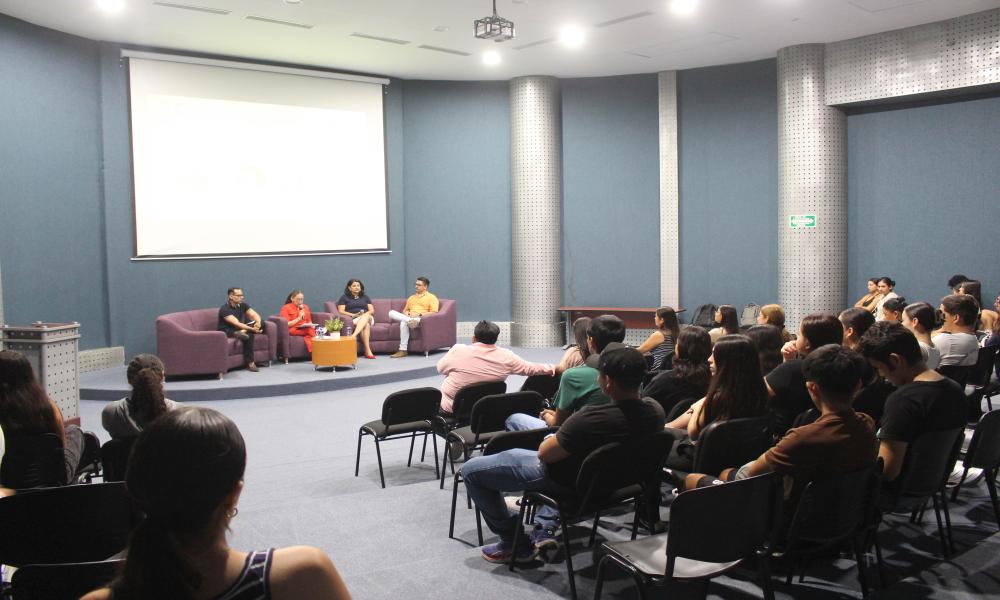 Inspira a estudiantes el conversatorio “La Idea del Espacio Sostenible”