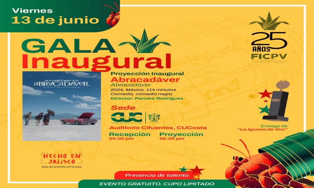 El CUCosta invita al Festival Internacional de Cine en Puerto Vallarta 2025