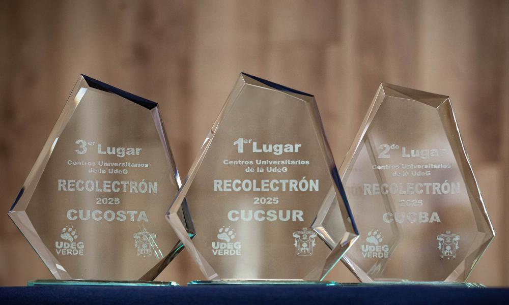 CUCosta se posiciona entre los tres primeros lugares en la campaña REC-OLECTRÓN 2025 de la UdeG