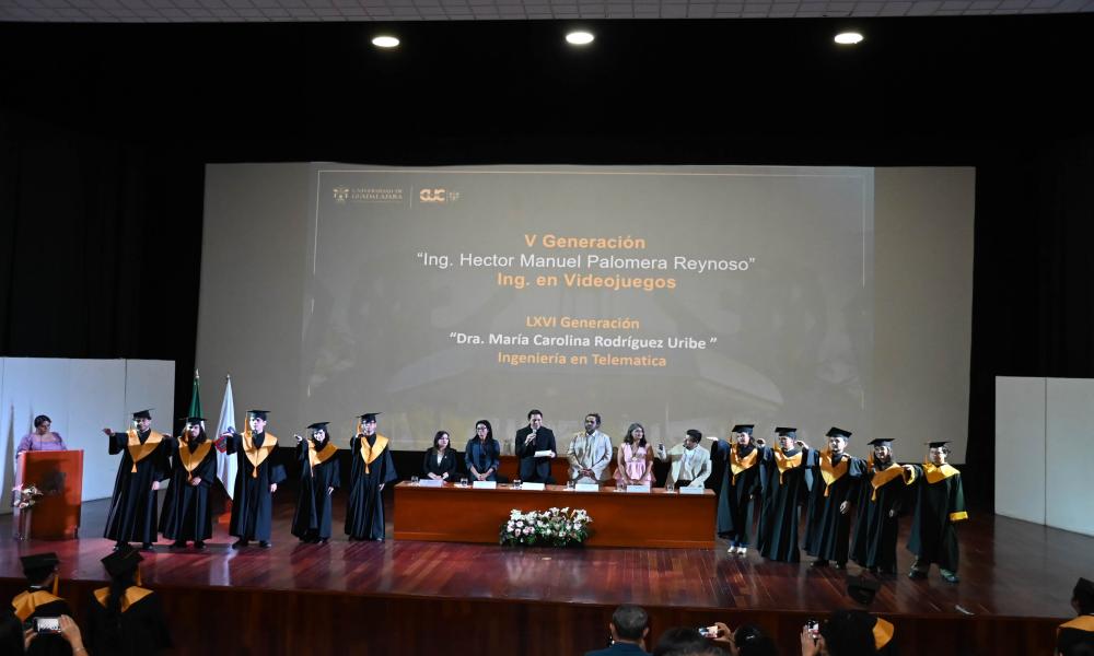 CUCosta celebra graduación de Ingenierías en Videojuegos y Telemática