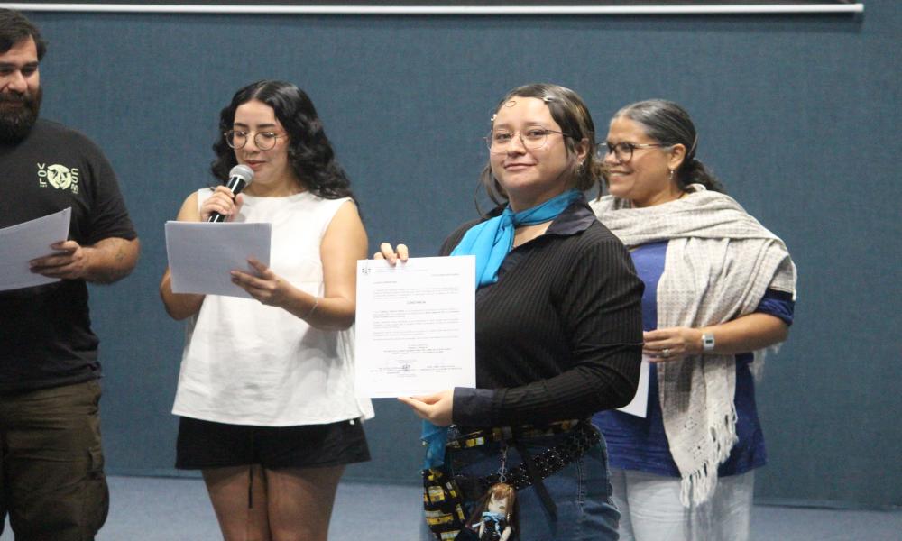 Reconocen a estudiantes y docentes participantes en Proyectos Artísticos