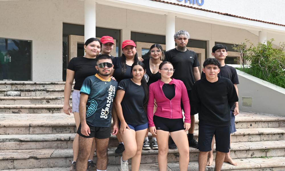Participan 80 estudiantes del CUCosta en el “Rally por la Juventud”