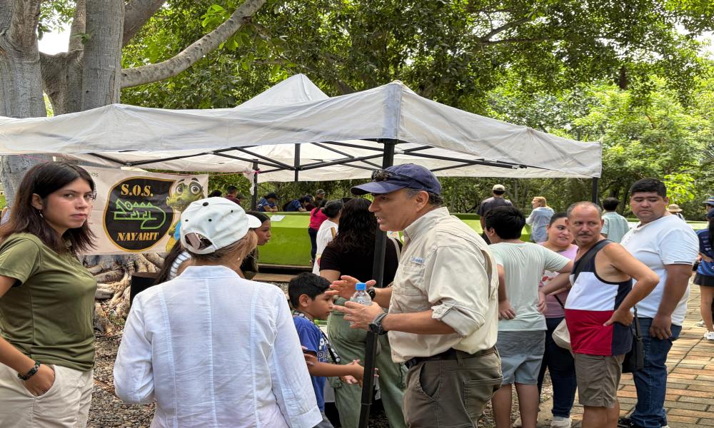 CUCosta participa en el Primer Festival del Cocodrilo en el Estero El Salado