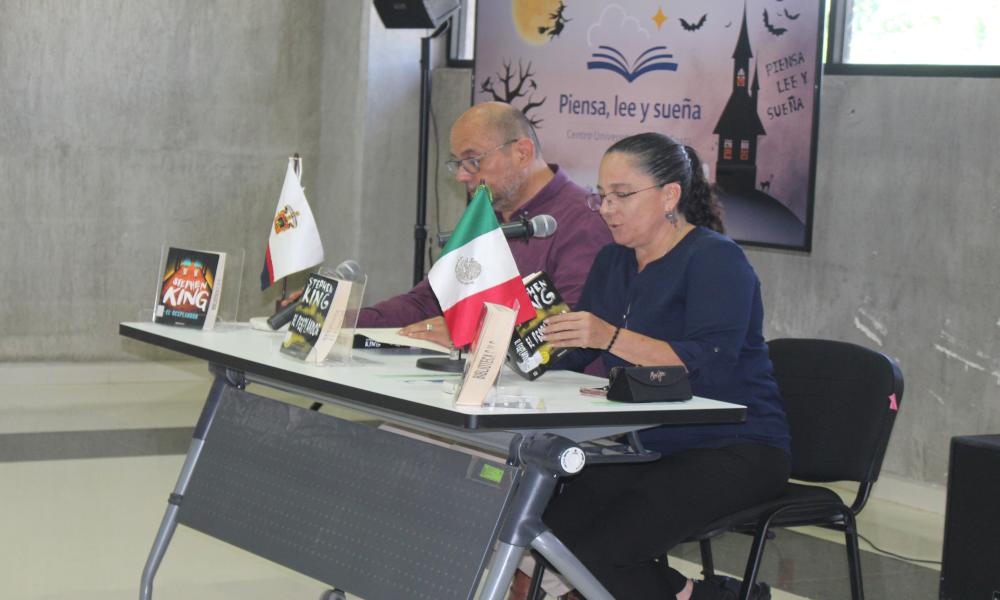nauguran el Mes del Terror del programa Piensa, lee y sueña en el CUCosta