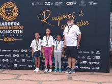 Participaron más de 2 mil corredores en las tres carreras de Leones Negros Grupo Diagnosti-K