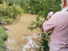 La presencia de cocodrilo sorprende gratamente a la comunidad universitaria