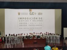 Se realiza el acto académico de imposición de cofías y galones
