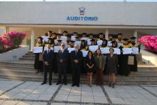 Emotivo acto académico de la XIII Generación de Licenciados en Cultura Física y Deportes