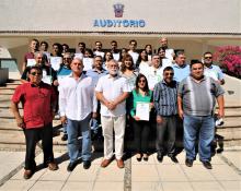 Entregan reconocimientos por la elaboración del Proyecto Conceptual y Urbano para renovar el centro de Las Juntas