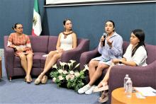 Dialogan sobre “Retos, Desafíos y Oportunidades de las Mujeres”