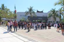 Participa CUCosta en el Simulacro Nacional 2023